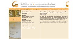 Desktop Screenshot of praxis-parth-gutmann.de